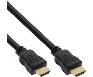 InLine 22020 Cavo High Speed HDMI, Nero