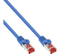 InLine Cavo Patch LAN, S/FTP (PiMf), Cat.6, 250MHz, guaina HalogenFree, CU (100%