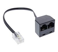 InLine 22066 Accoppiatore ISDN da Ingresso, Nero