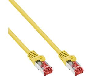 InLine 22215 Cavo Patch LAN, S/FTP, Cat.6, 250Mhz, 0.5 m, Giallo