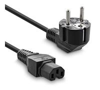 E_0001_2553482 Inline InLine 16810E Nero 3 m CEE7/7 Accoppiatore C15 Informatica