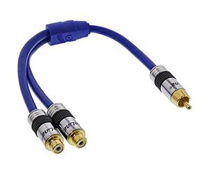 InLine 23593 Cavo Audio Sdoppiatore, Nero