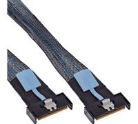 InLine 27661B cavo Serial Attached SCSI (SAS) 0,75 m 24 Gbit/s Nero, Blu, Grigio - Nouvo