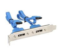InLine 27904 cavo SATA 0,3 m Blu
