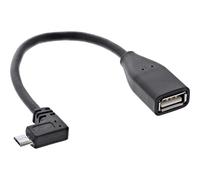 InLine 31606W cavo di interfaccia e adattatore Micro-B USB A Nero