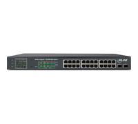 Switch di rete InLine PoE+ Gigabit Network 24 porte, 1Gb/s, 2xSFP, 19"1U (incl. staffe) [32324P]