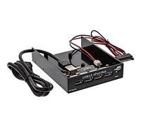 INL InLine® Hub 4x USB 3.0, per pannello frontale 3,5" (floppy), nero