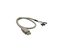 InLine® Cavo USB 2.0 interno 4x 1pin femmina / A femmina, adattatore, 0,40m