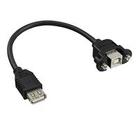 InLine 33441F cavo di interfaccia e adattatore USB 2.0 A USB 2.0 B Nero