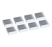 InLine 33955I8 - Set di 8 radiatori di Raffreddamento autoadesivi
