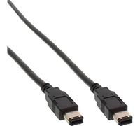 InLine 34003 cavo firewire Nero 3 m