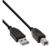 InLine 34503X 0,3m USB A USB B Maschio Nero Cavo USB - Cavi USB (0,3m, USB A, USB B, 2.0, Nero)