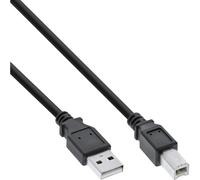 InLine 34503X 0,3m USB A USB B Maschio Nero Cavo USB - Cavi USB (0,3m, USB A, USB B, 2.0, Nero)