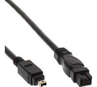 InLine 34902 1.8 m Nero Cavo firewire - Cavi Firewire (Nero)