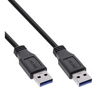 InLine® 35230 - Cavo USB 3.0 da A ad A, 3 m, colore: Nero