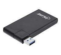 InLine 35391 180 Twist Hub USB 3.0, 4 porte, girevole, nero - NUOVO
