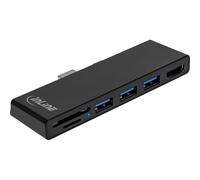 ITS MultiHub, Surface Pro 4/5/6, 3x USB 3.2 A, HDMI 4K, Cardreader