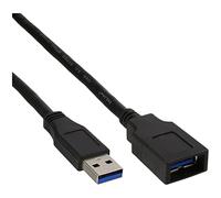 InLine 35610 Cavo USB 3.0 Maschio/Femmina 1 m, Nero