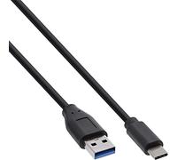 InLine 35716 - Cavo USB 3.1 da USB tipo C maschio a maschio, 0,5 m, colore: Nero