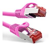 InLine 4043718126002 cavo di rete Rosa 10 m Cat6 S/FTP (S-STP)
