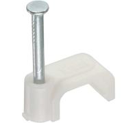 Inline 44020 Bianco 100 Pezzi Morsetto Cavo - Morsetto per Cavo (Bianco, 100 Pezzi)