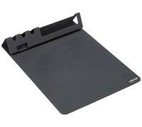 InLine 55261 - Tappetino per mouse multifunzione con porta smartphone e penna, colore: Nero