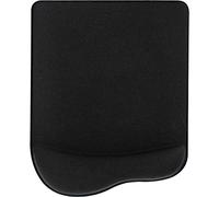 InLine 55453S - Tappetino per mouse con poggiapolsi in gel, 235 x 185 x 25 mm, colore: Nero