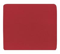 InLine 55455R Tappetino per Mouse Ottici, Superfice in Tessuto, 250 x 220 x 6 mm, Rosso