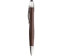 InLine Penna a sfera Stylus Woodpen 55464 – Pennino touch capacitivo, legno noce
