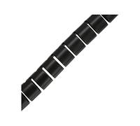 INL InLine® Spirale protezione cavi, diametro 25mm, flessibile, nera, 10m