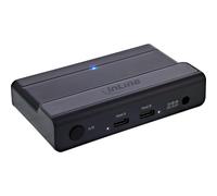 Inline Switch USB-C con 4 porte USB 3.2 Hub, commutatore per due computer, display LED, velocità dati fino a 5 Gbps, per la condivisione di dispositivi, 60604I