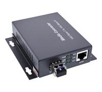 InLine® Convertitore multimediale Gigabit SFP 10 GB/s da TP a SFP+ LWL (per LC Duplex), SM, 10 km, 66659F