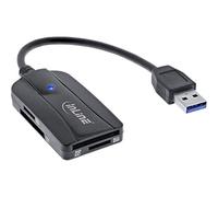 InLine 66772A Card Reader USB 3.1 USB-A, compatibile con SD/SDHC/SDXC, microSD, UHS-II