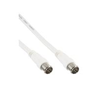 InLine 69303Q cavo coassiale 3 m Bianco
