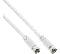 InLine 69350 cavo coassiale 0,5 m F SAT Bianco