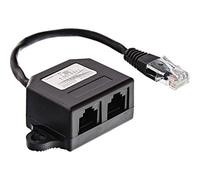 InLine 69932B cavo di interfaccia e adattatore 2x RJ45 Nero