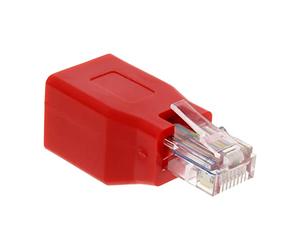 InLine® 69994K RJ-45 RJ-45 Adattatore cavo rosso - RJ-45 (RJ-45, rosso)