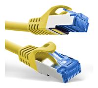 InLine Cavo patch 72601Y Cat6A S/FTP (S‑STP) CCA TPE LSZH RJ45 Gigabit Giallo 1 m