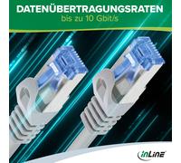 InLine 72607R cavo di rete Rosso 75 m Cat6a S/FTP (S-STP) NEW