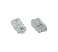 InLine 73098L RJ45 Trasparente cavo di collegamento - NUOVO