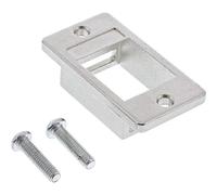 InLine 76205A Keystone Snap - Supporto modulare a 1 Posto, in Metallo, per superfici Piane