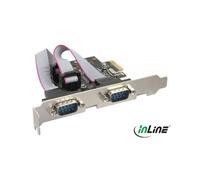 INL InLine® Scheda seriale aggiuntiva, I/0-Controller, PCIe ( PCI-Express ), 2x