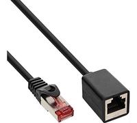 InLine 76903X Cavo patch S/FTP (PiMf), Cat.6, 250 MHz, senza alogeni, rame, nero, 3 m