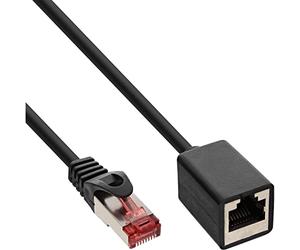 INLINE 76911X CABLE DE RED 1 M CAT6 S/FTP (S-STP) NEGRO