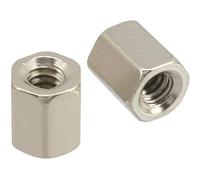 InLine 77775A Confezione da 10 Dadi Doppi Interni UNC 4/40