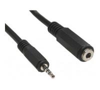 InLine 99308B - Cavo adattatore jack 4 poli, 2,5 mm, presa 4 poli, 3,5 mm, 0,2 m