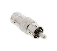 InLine 99320 cavo di interfaccia e adattatore RCA M BNC F Argento