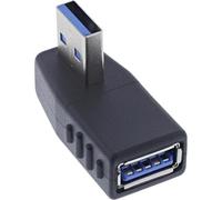 Inline Adattatore angolare da USB A a femmina USB-A 270 gradi, adattatore 3.2 Gen 1, per gestione dei cavi salvaspazio e connessioni stabili, 35300U