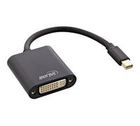InLine Adattatore Mini DisplayPort 1.2 M a DVI femmina alluminio nero 17194S