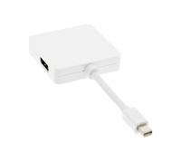 InLine Adattatore Mini DisplayPort m. a HDMI/DVI/DisplayPort f. DP 17195I
